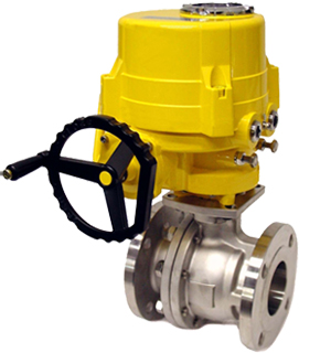 Electrical Actuator Operated Ball Valve Manufacturers Exporter India