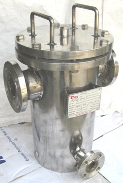 Jacketed Basket Type Strainer Manufacturer Exporter Indiaa