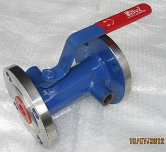 Sulfur Jacketed Ball Valve